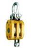 HX-16-2 REGULAR WOOD BLOCK · DOUBLE WITH SHACKLE
